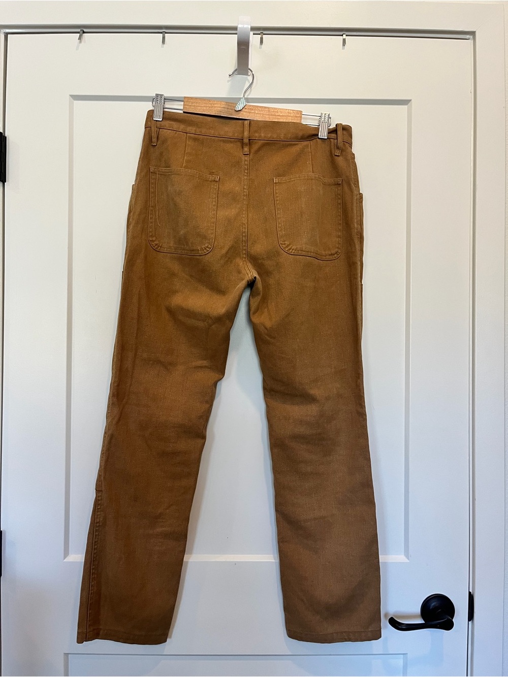 TAYLOR STITCH The Chore Pant in Tobacco Tuff Duck size 31 - Picture 6 of 13